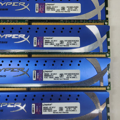 Hyper X Genesis 32GB (4x8GB) RAM DDR3 1600MHz KHX1600C9D3K2/8GX