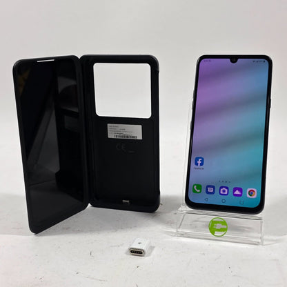 Sprint LG G8X ThinQ 128GB 10 Black  LM-G850UM