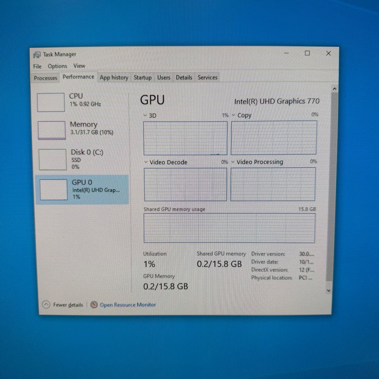Dell Optiplex 7000 D15U001 i7 Vpro 2.10GHz 32GB RAM 1TB SSD
